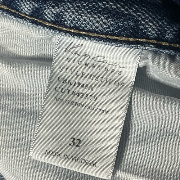 Kancan Signature High Waisted Straight Jeans Destroyed Size 32 - Picture 10 of 14